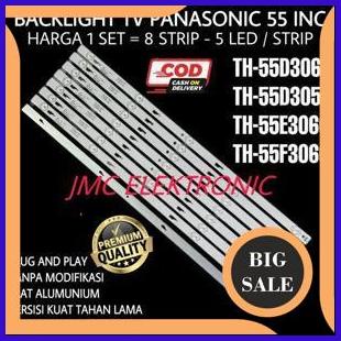 last stok BACKLIGHT TV LED TH-55E306G TH-55F305G TH-55D306G  LAMPU TV LED PANASONIC TH-55F