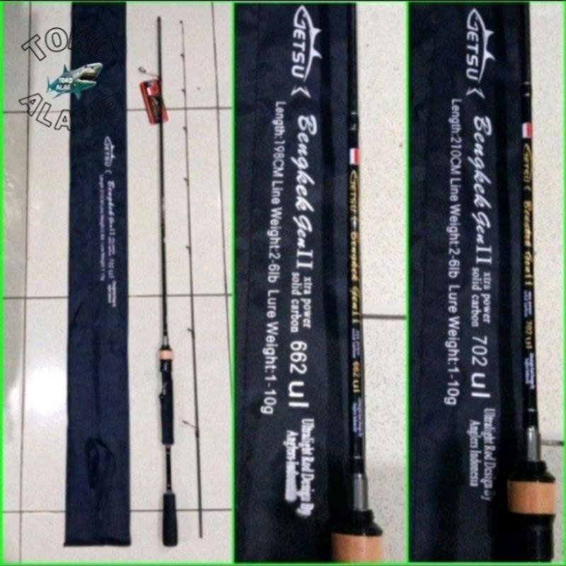 JORAN UL GETSU BENGKEK GEN 2 662/702 CARBON SOLID - GETSU, 662