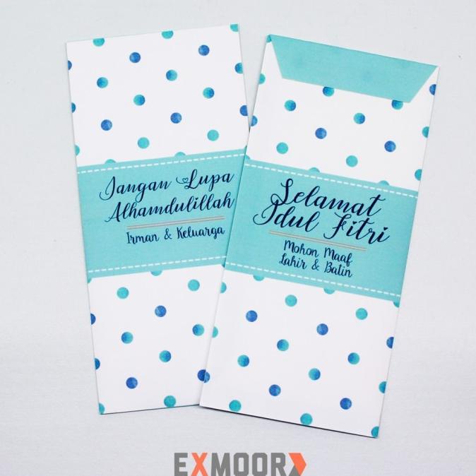 

AMPLOP LEBARAN TD225 ANGPAO LEBARAN CUSTOM MA KODE 15 SET 10 PCS POLKADOT MINT EL09I09A82L