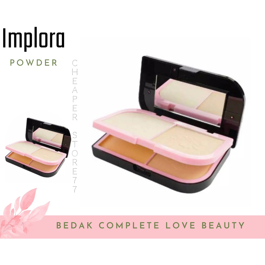 IMPLORA  - SUELUTTU POWDER 3IN1 - COMPLETE BEAUTY CARE - IMPLORA FASHION MAKEUP KIT