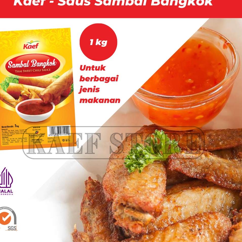 

Siap Kirim Saus Sambal Bangkok | Saos Sambel Bangkok Kaef 1kg