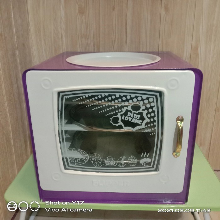 oven warna flipper HC oven kompor oven kue 3 susun ORIGINAL