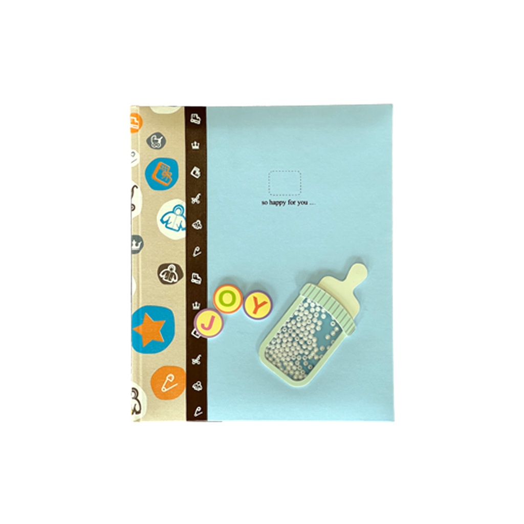 Album Foto Magnetic Baby Joy Blue Deluxe Small Susan Photo Album