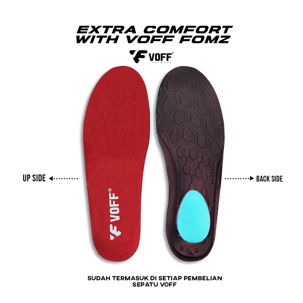 Voff - Sepatu Slip On Pria Wanita Voff Grey Edition