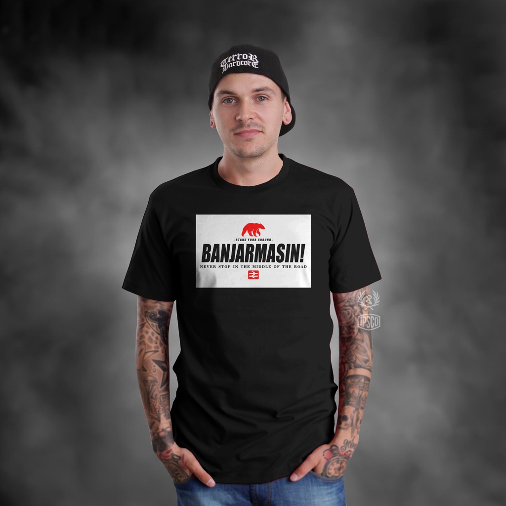 KAOS CITY SERIES BANJARMASIN KAOS PAKAIAN PRIA TERBARU