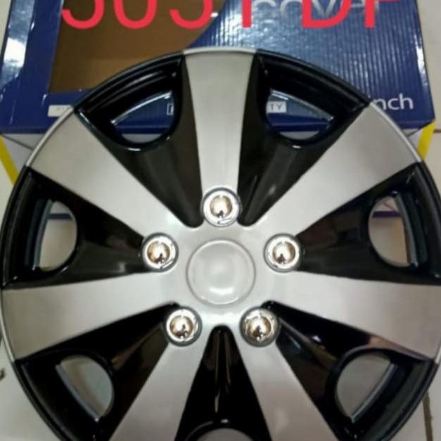 Cover Dop Roda Velg Mobil Model Velg Racing Ring 14 Universal