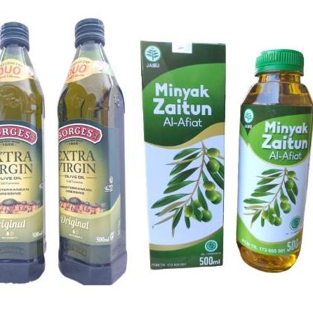 

✩ Minyak Zaitun 500 ML Extra Virgin Olive Oil Untuk Masak Dan Minum Minyak Zaitun EVO Original Borges ֍