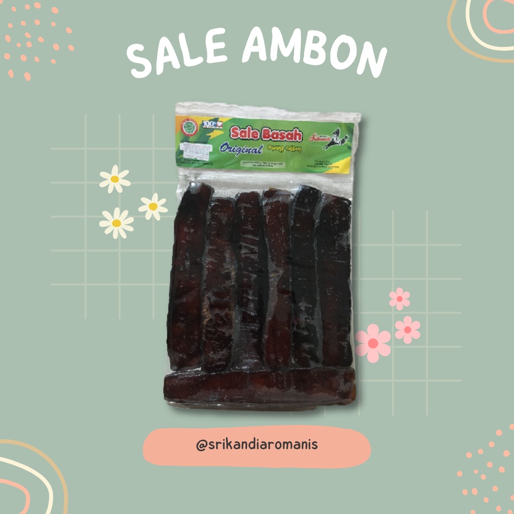 

SALE / SALE PISANG / SALE PISANG BASAH / SALE PISANG AMBON / 200-250 GR