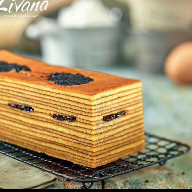 

♂ lapis legit livana prunes cokelat keju pandan original HALAL kemasan vacuum siap kirim luar kota ☎