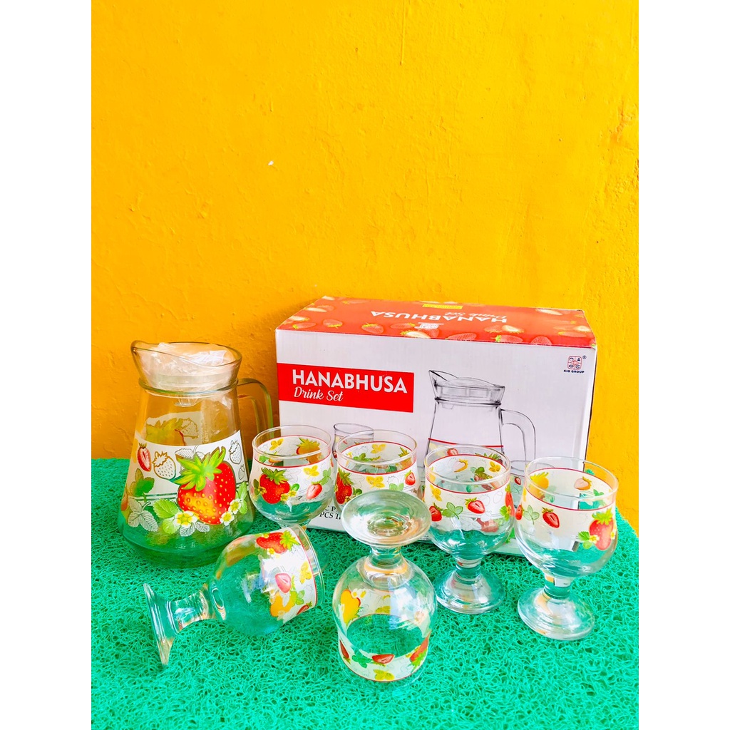 DRINK SET HANABHUSA KEDAUNG - DS 021