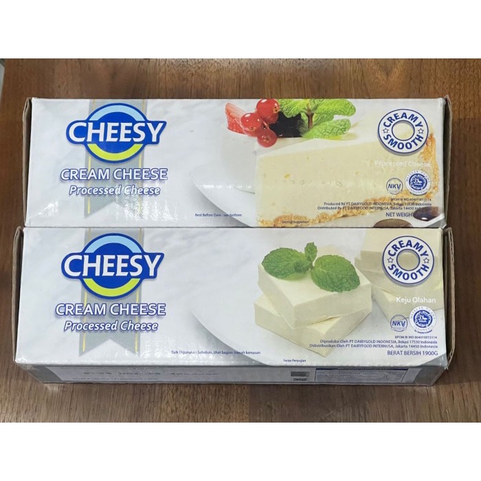 

Cream Cheese Cheesy 2kg - Gosend/Grab Only!!!