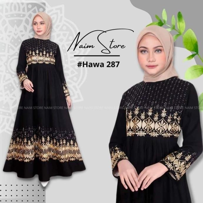 Gamis Abaya Turkey 287 Gamis Arab Umroh - Hitam, S(W4Q6) Gamis Turki Terbaru Gamis Turkey Terbaru BE