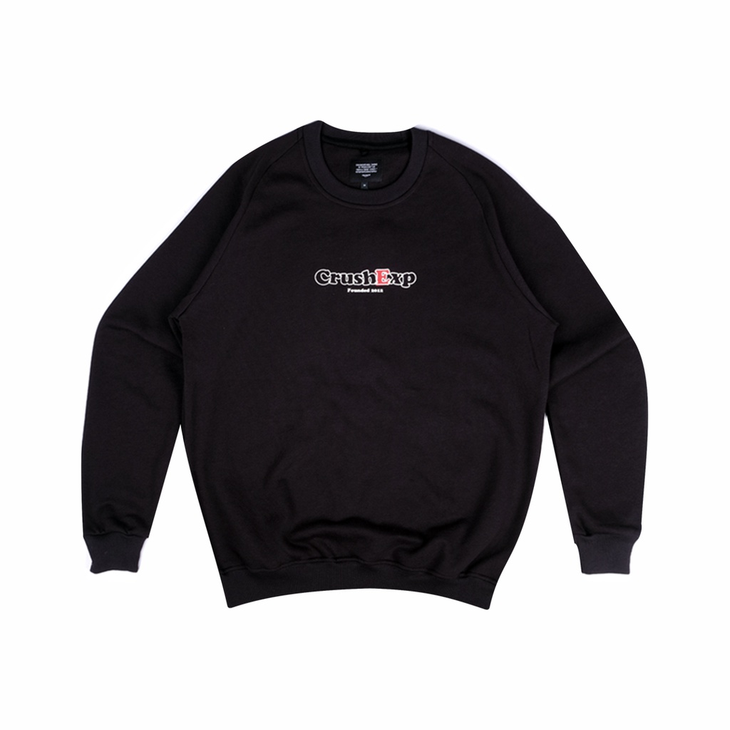 CRUSH EXP Sweater Crewneck JKC0650 - BLACK