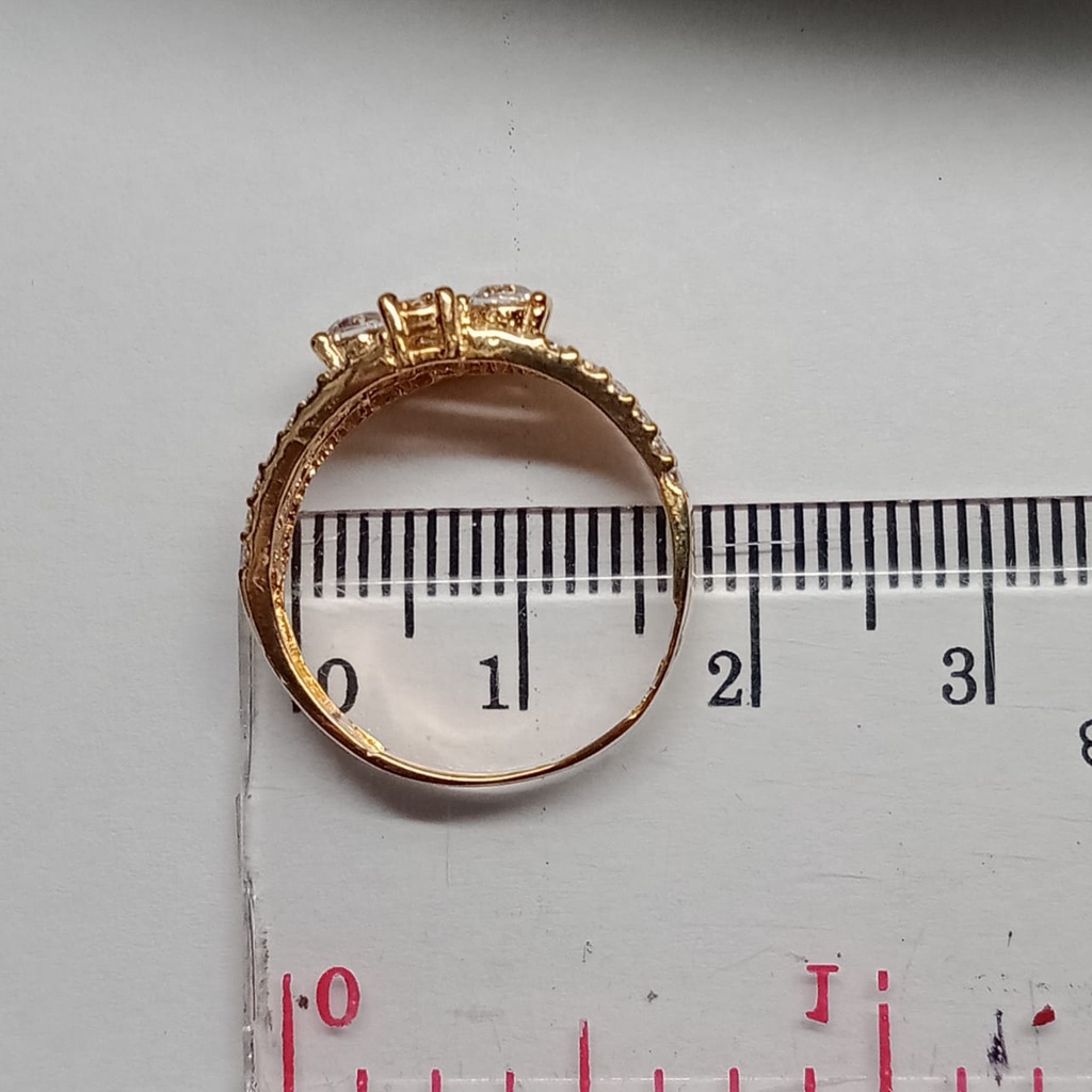 Cincin emas 17k - 2.65 gr kadar 750 - 4292