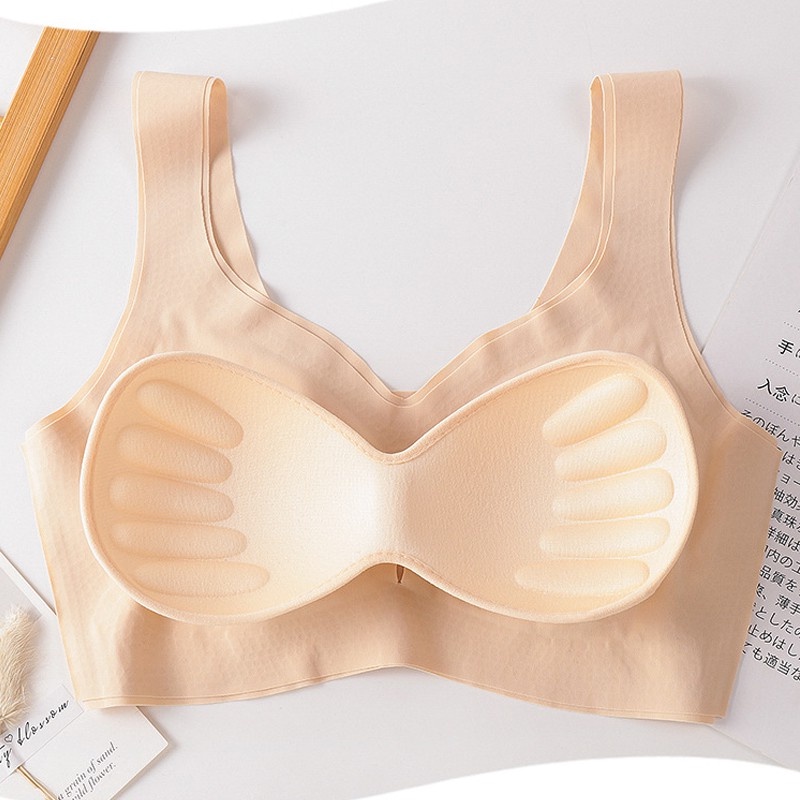 YOROYAL Bra seamless BH Pakaian dalam Wanita Tanpa kawat Bra Push up