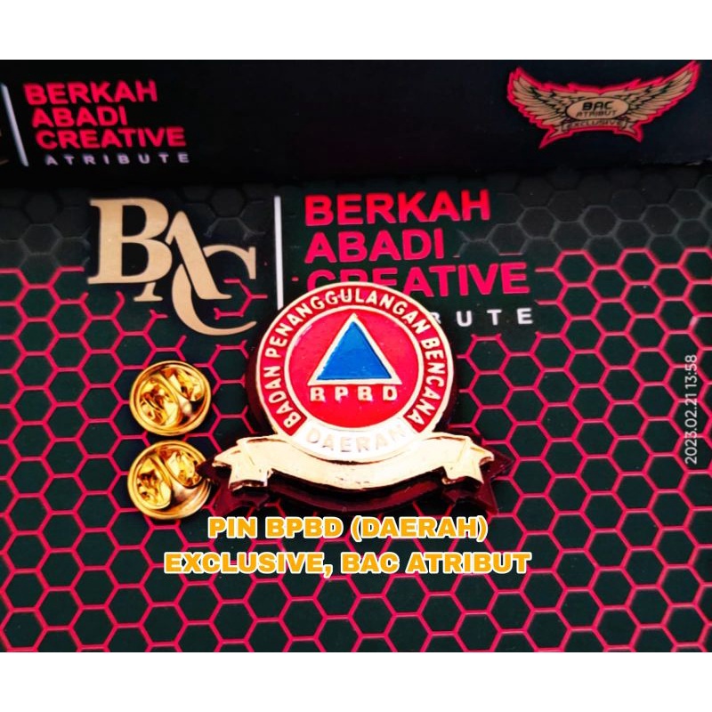 Pin BPBD /PIN BPBD EXCLUSIVE BAC ATRIBUT