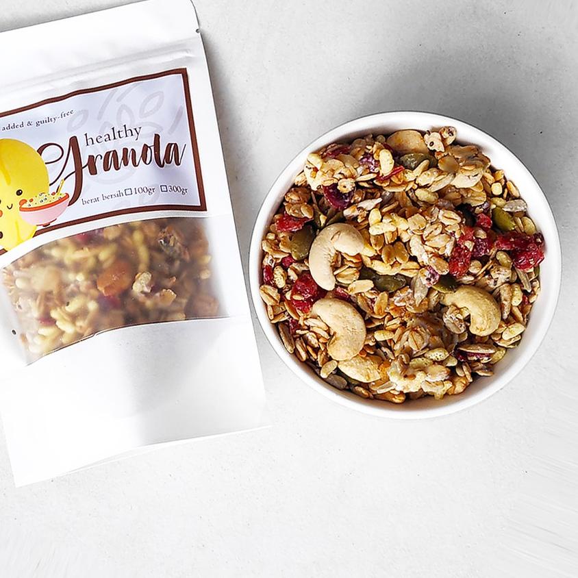 

➩ HEALTHY GRANOLA 300GR / SEREAL / SARAPAN BERGIZI ✩