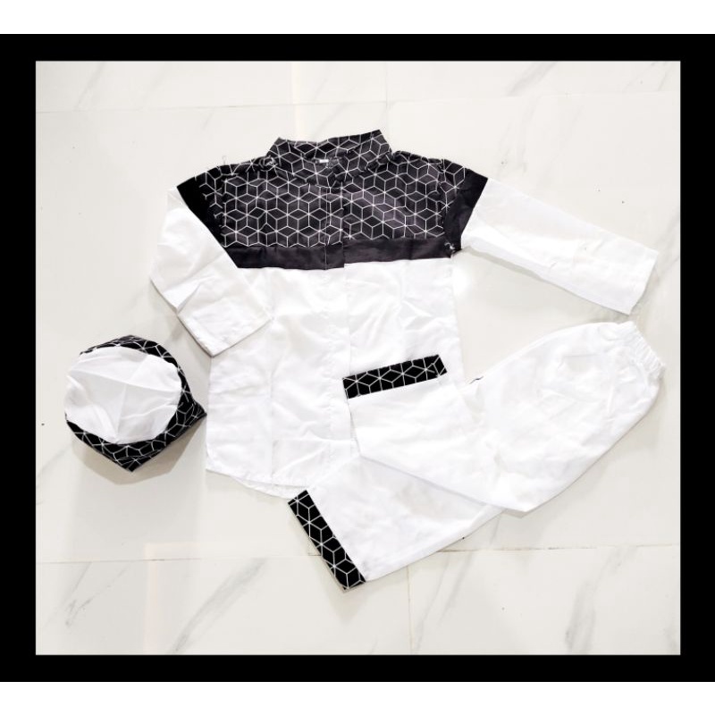 SETELAN BAJU KOKO ANAK TERLARIS/SETELAN BAJU KOKO ANAK TERBARU/KOKO ANAK LAKI LAKI 1- 10 TAHUN