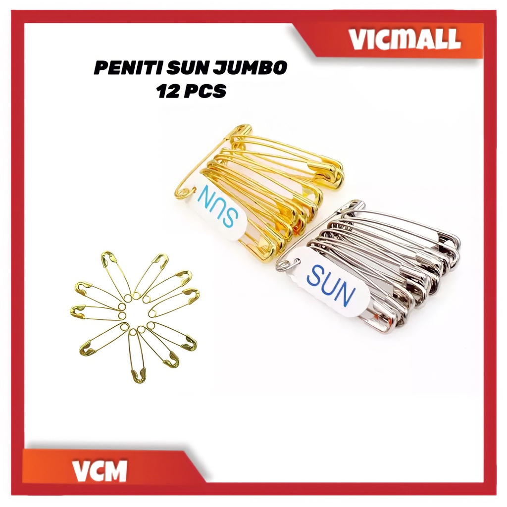 (VCM) PENITI SUN JUMBO 12 PCS