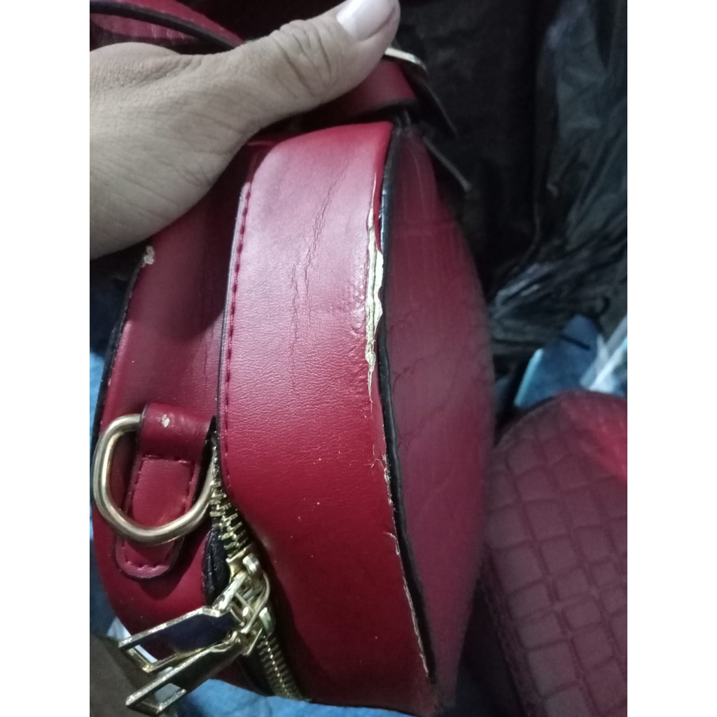 REJECT TERKELUPAS 8903 TAS WANITA IMPORT SLEMPANG HANDBAG [1KG 2PC] PERFECT CORNER