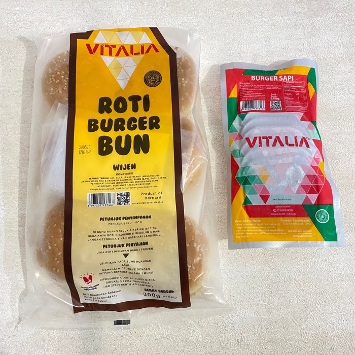 

Paket burger Vitalia - 10 lembar