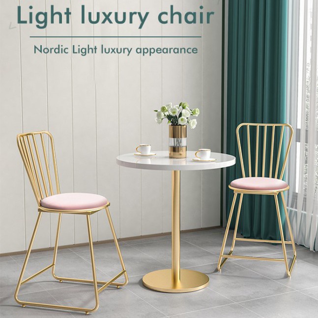 Terlaris Kursi Bar / Kursi Bar Kaki Besi / Kursi Emas / Kursi Bar Emas / Kursi