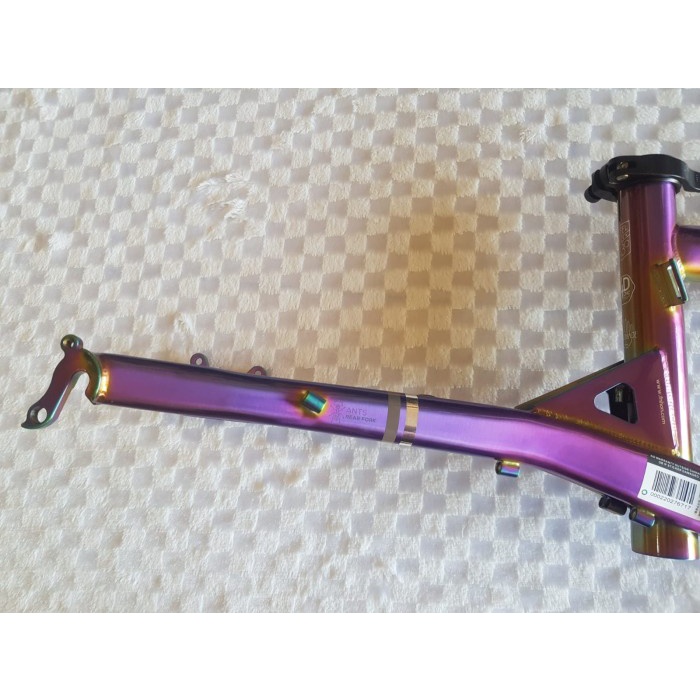 Frame set Fnhon GUST Warna RAINBOW 20 22 inch DISCBRAKE Chromlly