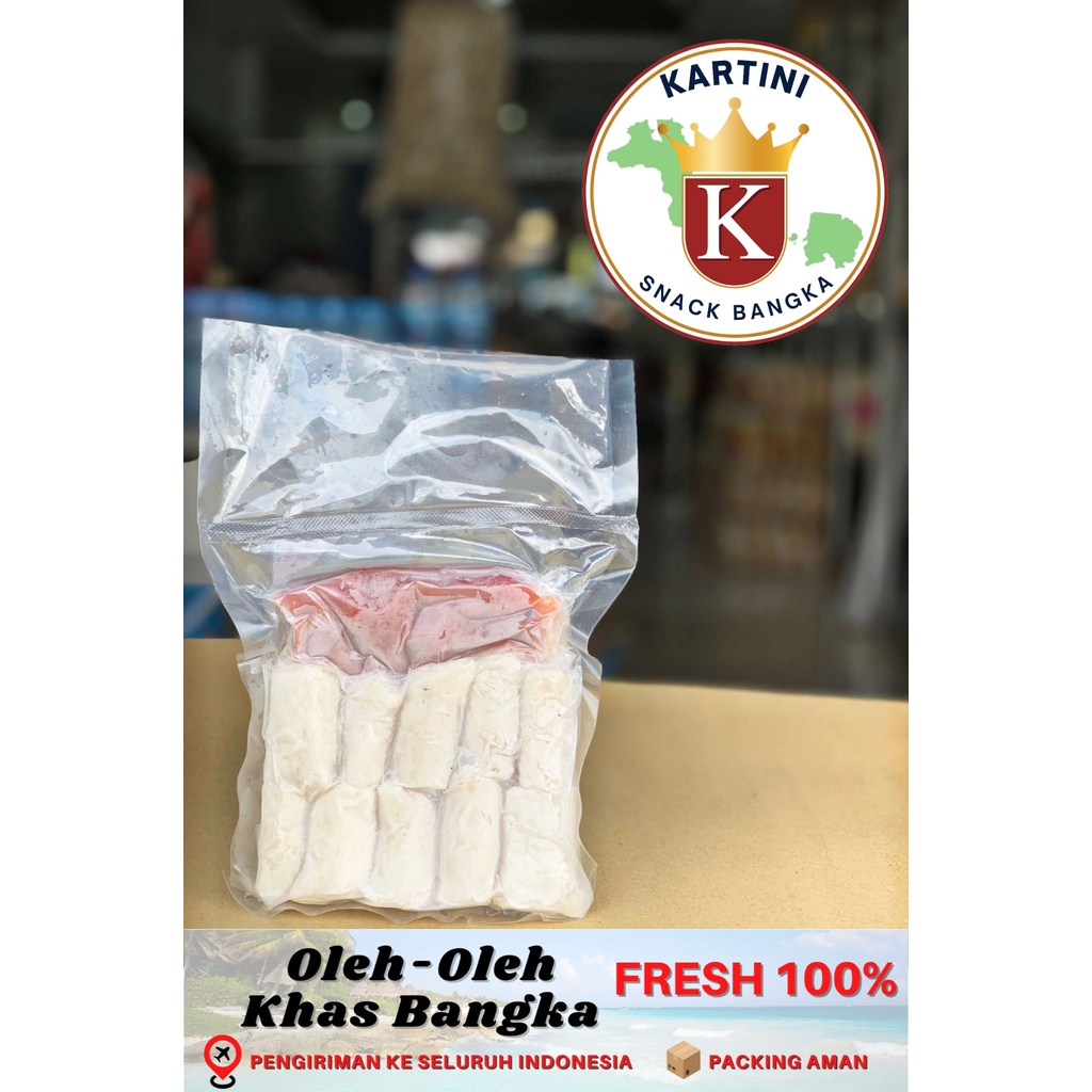 

Empek - Empek Ikan / Pempek Ikan Bangka 10pcs Khas Bangka