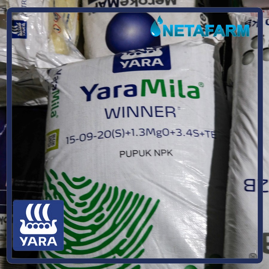 Pupuk NPK 15-09-20 YARAMILA WINNER Repacking 1kg