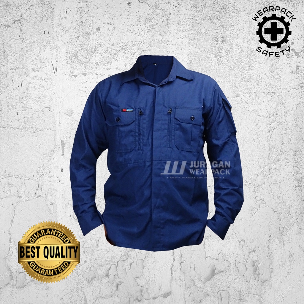 Wearpack Kerja Smart Engineer Series Warna Biru Navy