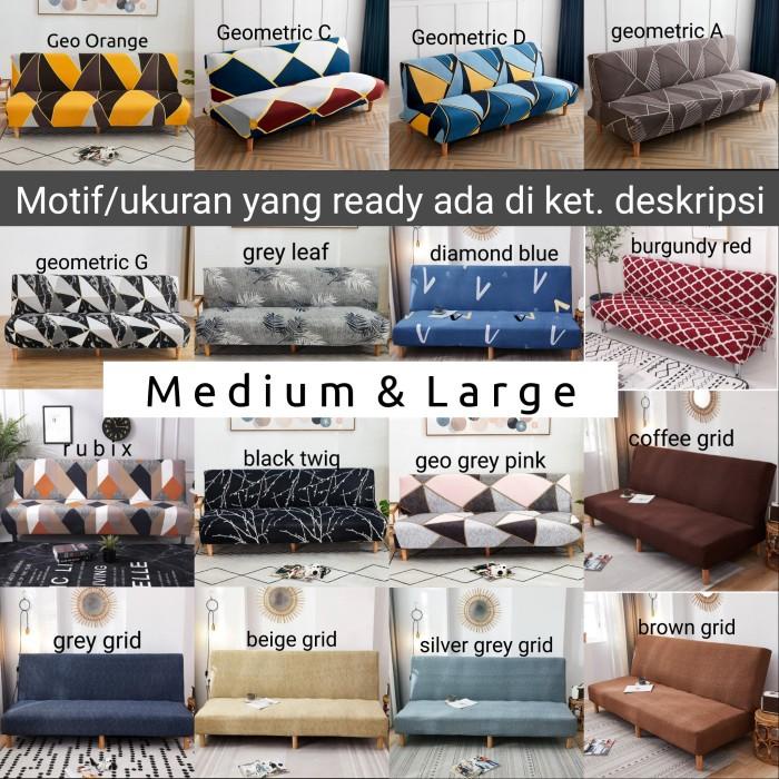Terlaris Cover/Sarung Sofa Bed Import Kain Penutup/Pembungkus Sofa Bed Stretch