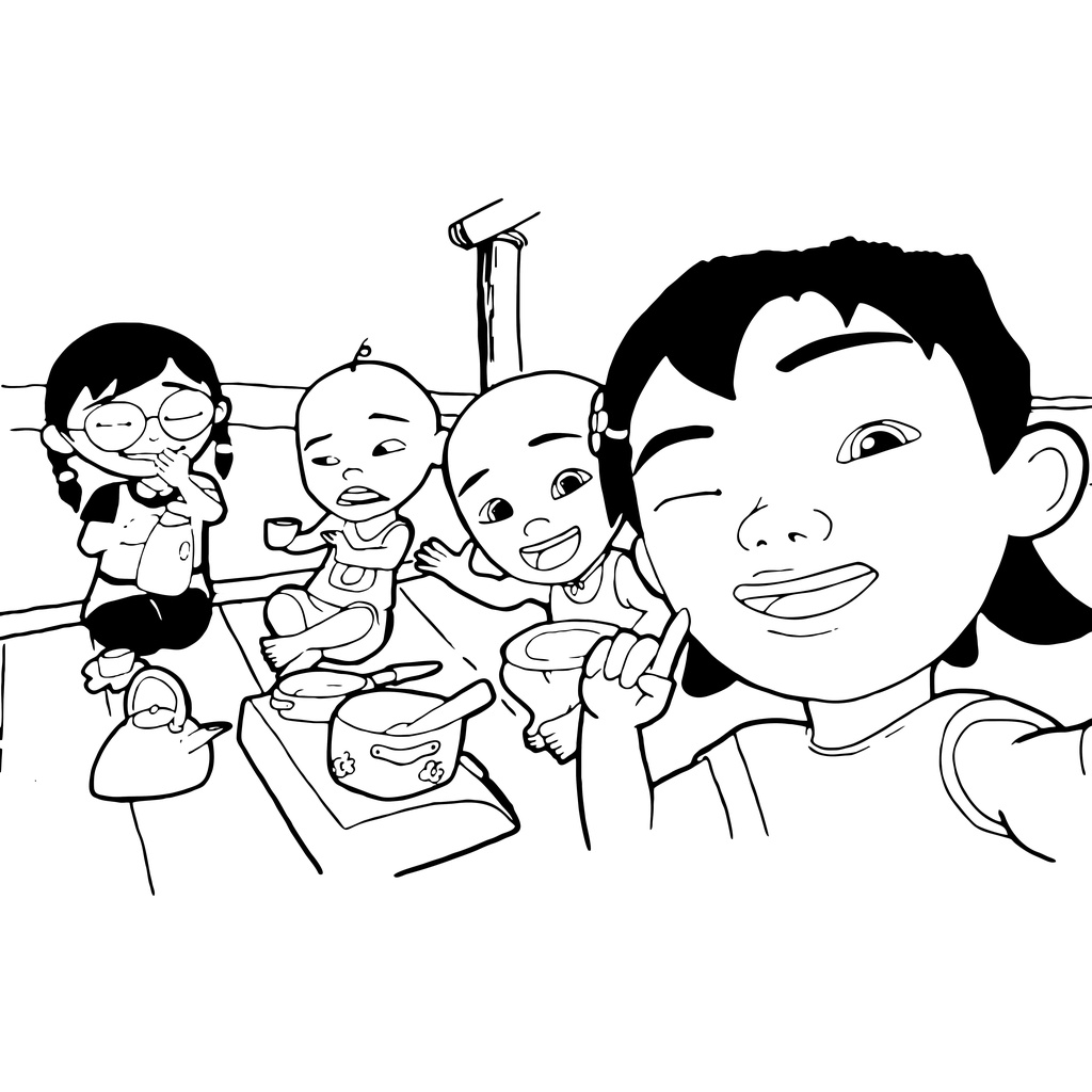 

Gambar Sketsa Mewarnai ~ UPIN IPIN PART 2/ Seketsa Lukis / Drawing Sketch / Menggambar A4 (Bukan Buku) ANAK TK PAUD SD