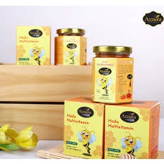 

Madu Azzura Kids Multivitamin anak sehat cerdas pintar dan penambah nafsu makan, Madu Hutan Sumbawa, Madu Murni Randu