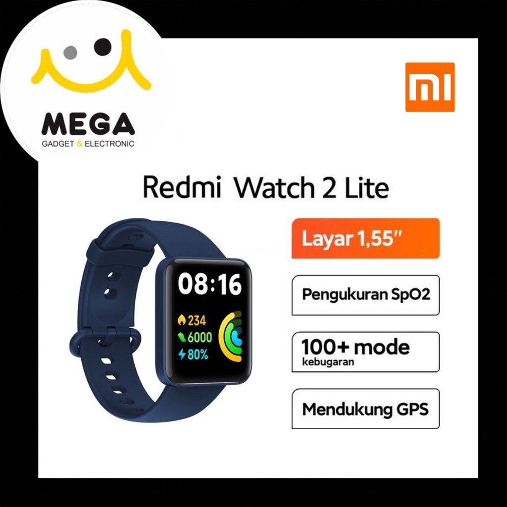 Xiaomi Redmi Watch 2 Lite Garansi Resmi Xiaomi Indonesia