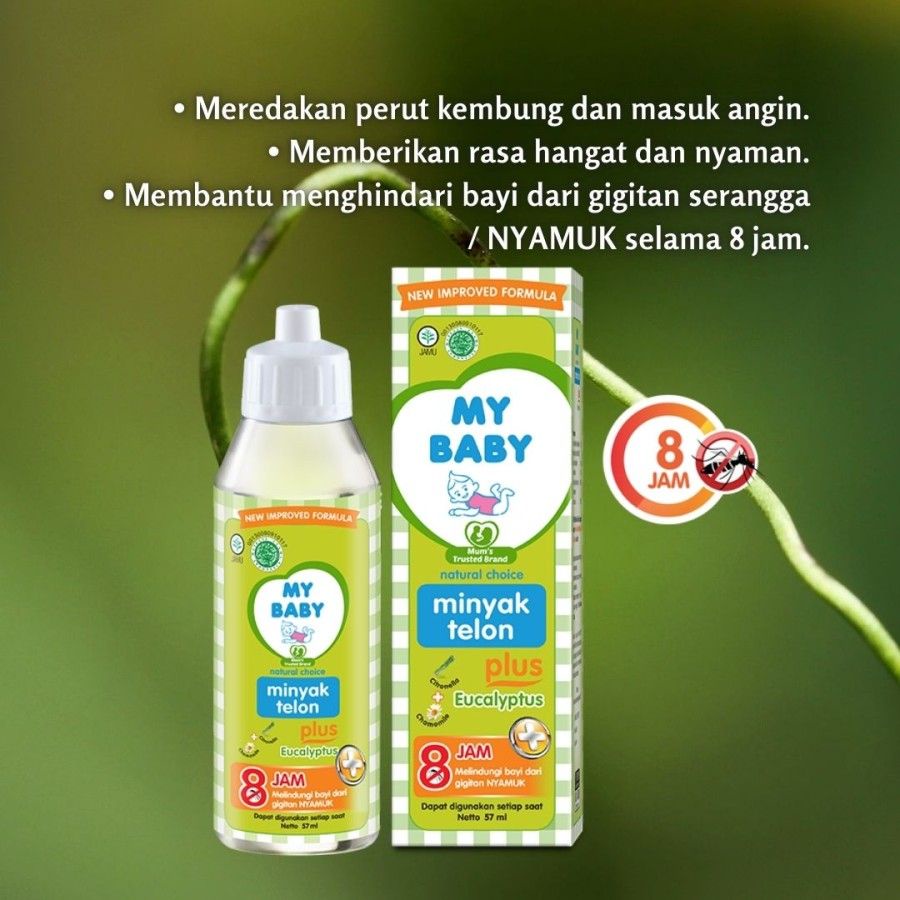 [bisa COD] Minyak Telon MY BABY 150ml Perlidungan 8 Jam | Minyak Telon MY BABY 150ml Orange Perlidungan 12 Jam