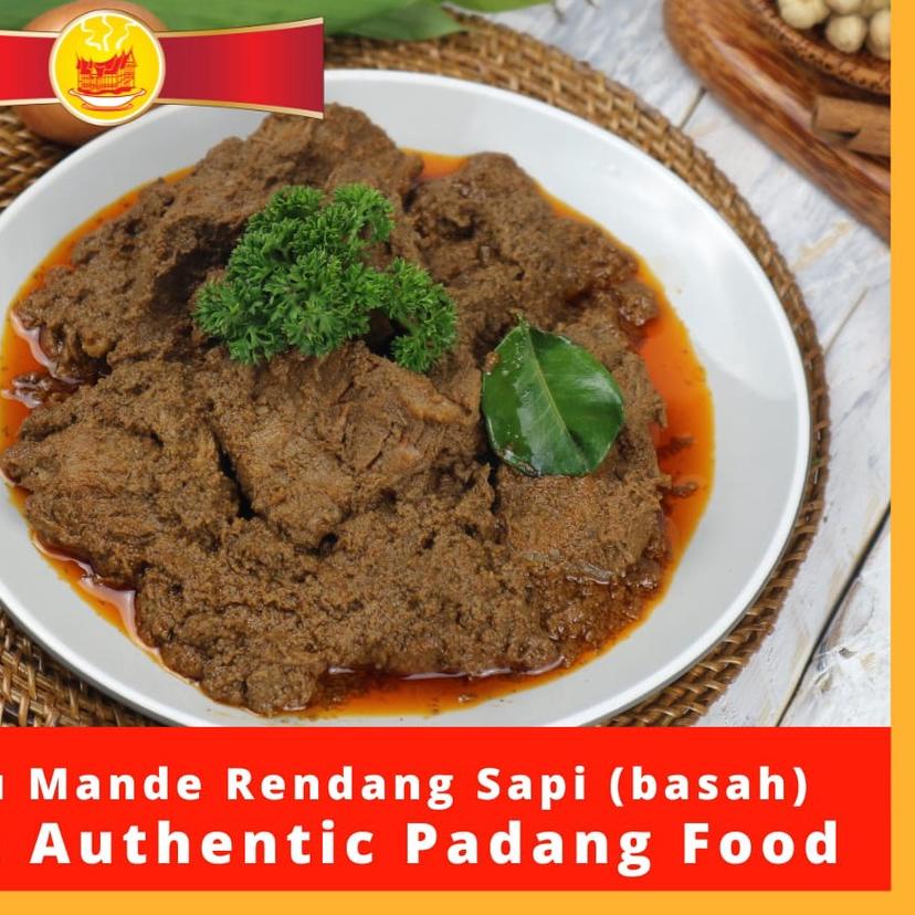 

♣ Restu Mande [Terbaru] Rendang Sapi (Basah) Rendang Original 300gr ✵