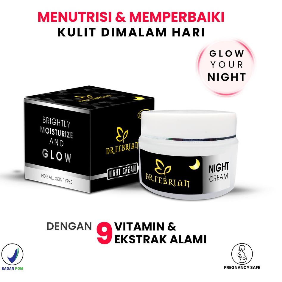☀ Night Cream Dr febrian ♨