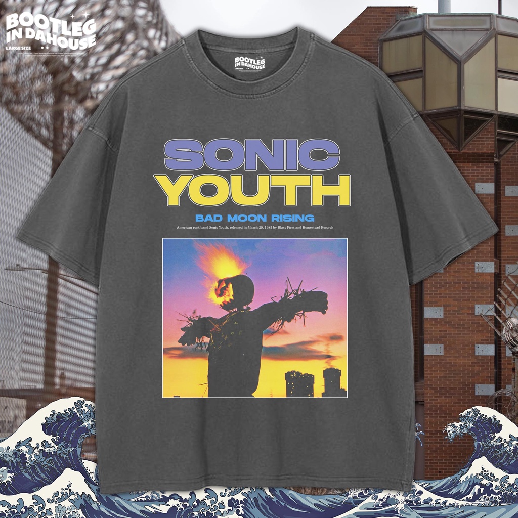 SONIC YOUTH Oversize T-shirt / Kaos Oversize SONIC YOUTH