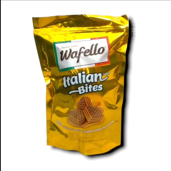 

Wafello Italian Bites Pouch Caramel 228 gr