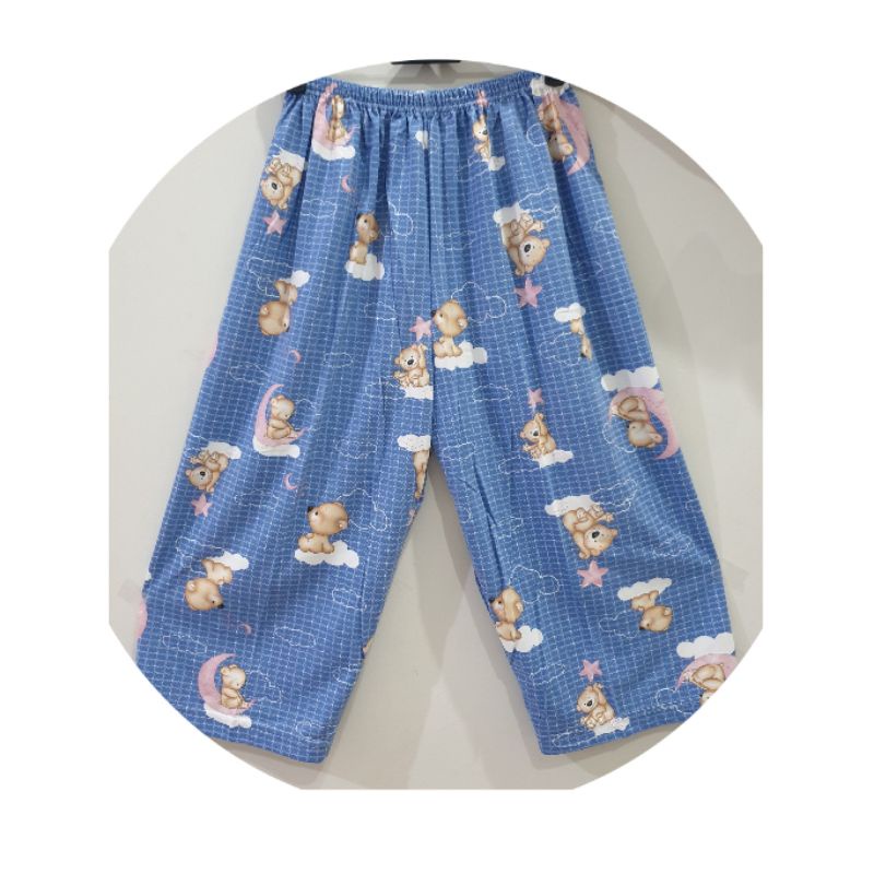 celana sontok 3/4 murah/kaos katun polos/celana rumah murah