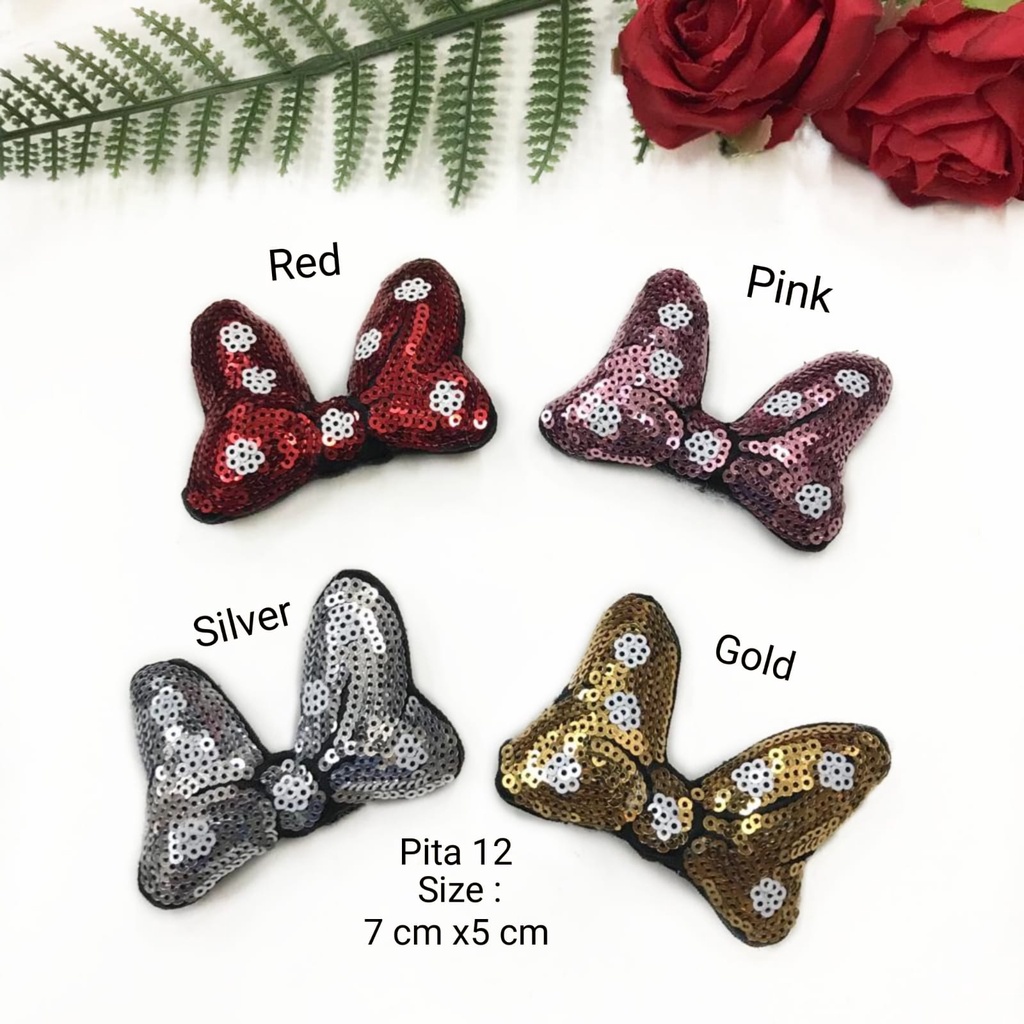 APLIKASI PITA BORCI |GLITER | POM2 | POLKADOT