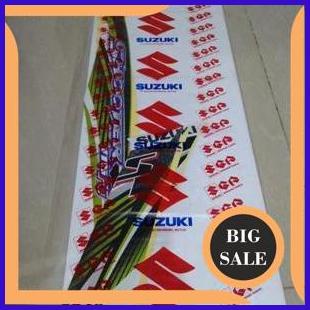 tools STIKER BODI STRIPING SHOOTER FI HIJAU ORIGINAL SUZUKI 140ZZ3