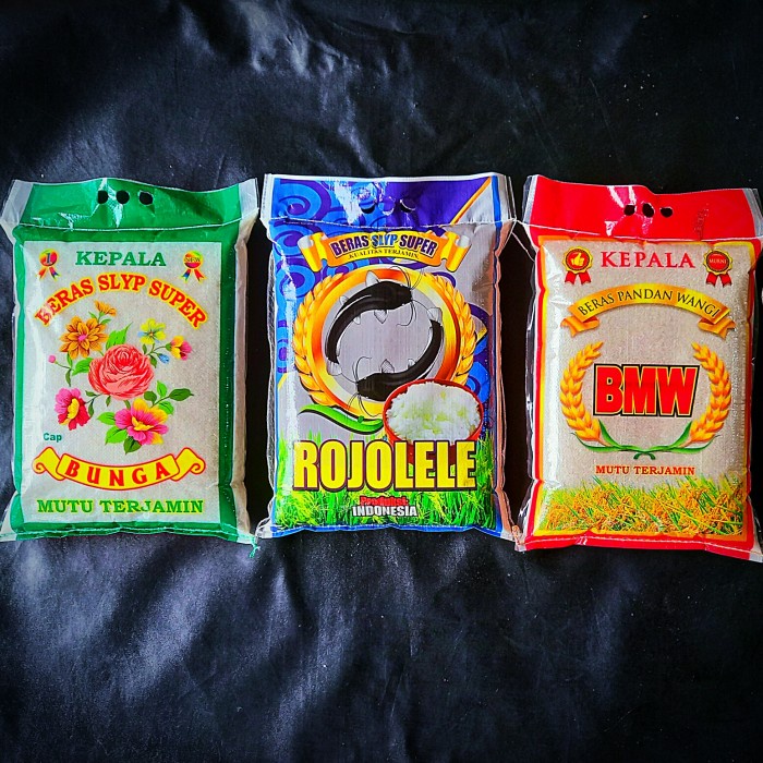 

PREMIUM - BERAS BUNGA / ROJOLELE / BMW - 10KG & 10LT - SETRA RAMOS