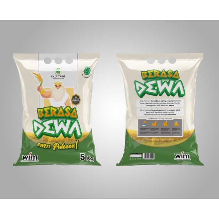 

Beras premium BerasaDewa kualitas Premium 5kg