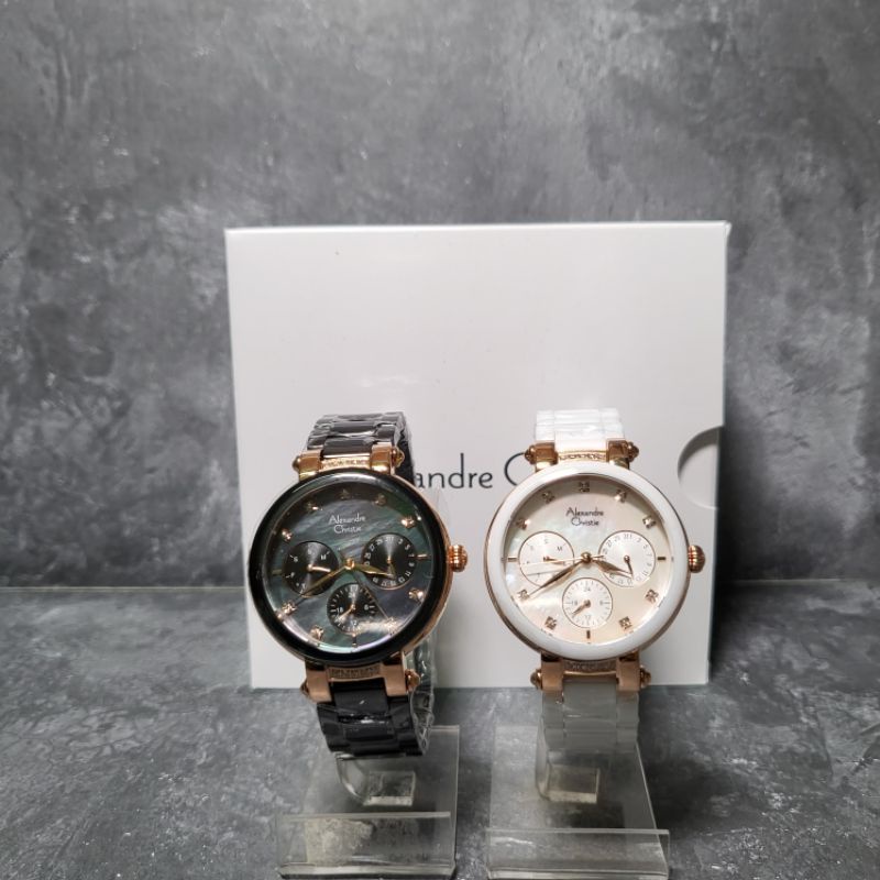 Jam Tangan Wanita Original Alexandre Christie AC 2376 BF