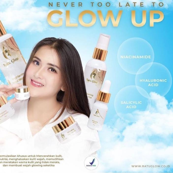 ♫ [OFFICIAL] RATU GLOW SKINCARE PAKET REGULER VARIAN BRIGHTENING ☏