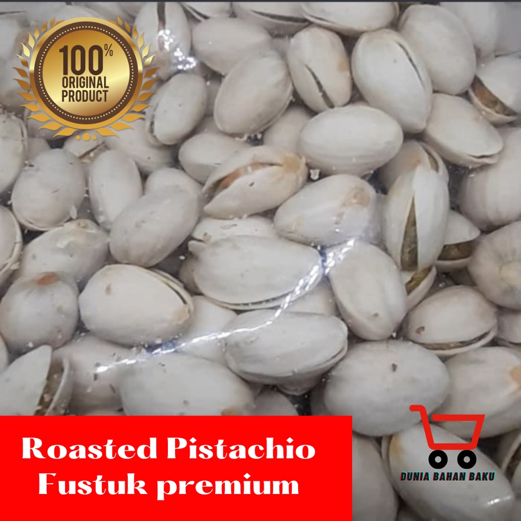 KACANG PISTACHIOS / PISTACHIO OVEN ( FUSTUK ) MURAH GROSIR 100% ASLI 500 G