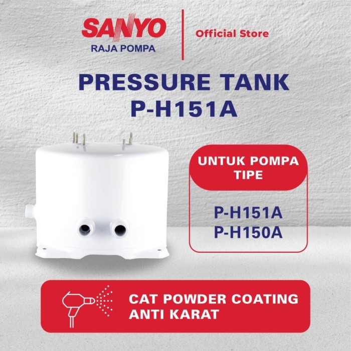 TABUNG POMPA AIR SANYO PH150 / PH151 / PH 150 / PH 151 ORIGINAL