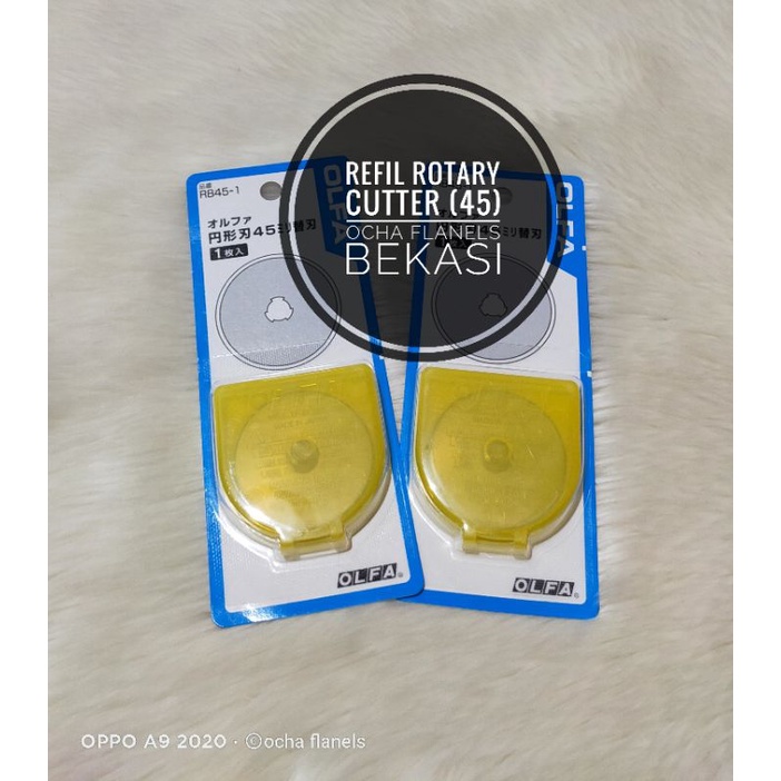

Reffil Rotary Cutter Ukuran 45(isi 1pcs)