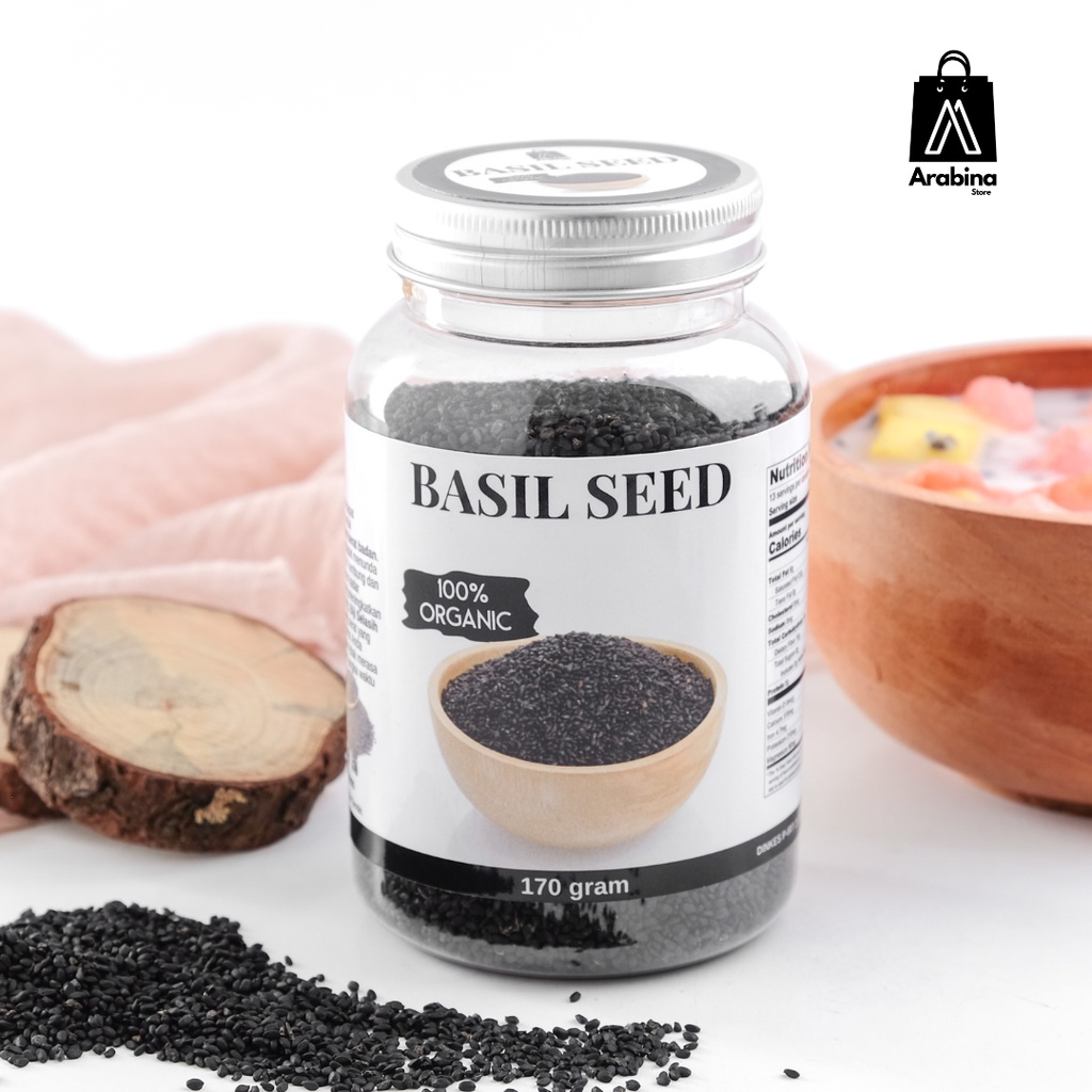 Basil Seed Arabina Original Menu Diet Organik Premium